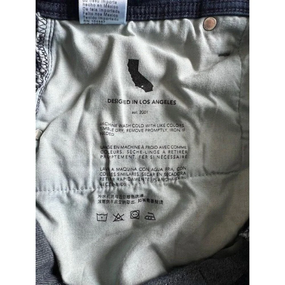 AG Adriano Goldschmied OWENS Dark Wash Mens 34X34 Straight Leg Jeans - Picture 14 of 16